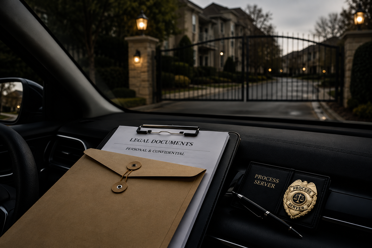 service of process legal document delivery Jackson MS